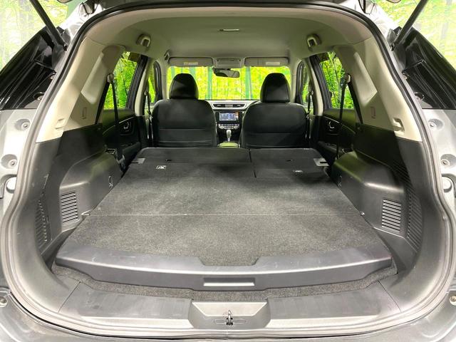 エクストレイル ２０Ｓ　ハイブリッド　エマージェンシーブレーキパック　純正ナビ　バックカメラ　禁煙車　衝突軽減装置　踏み間違い防止　コーナーセンサー　ＬＥＤヘッド　フルセグ　Ｂｌｕｅｔｏｏｔｈ　ＥＴＣ　撥水シート　デュアルエアコン　スマートキー　車線逸脱警報（36枚目）