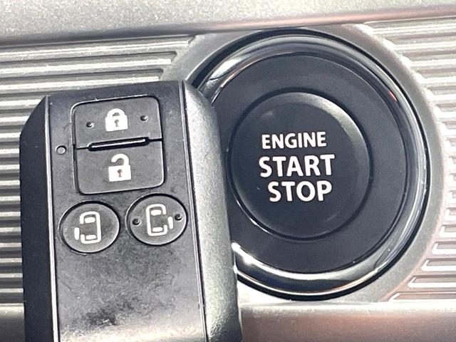 スペーシアカスタム ハイブリッドＸＳ　両側電動ドア　純正８型ナビ　衝突被害軽減システム　レーダークルーズ　禁煙車　シートヒーター　コーナーセンサー　スマートキー　ＬＥＤヘッド　ビルトインＥＴＣ　オートハイビーム　車線逸脱警報（9枚目）