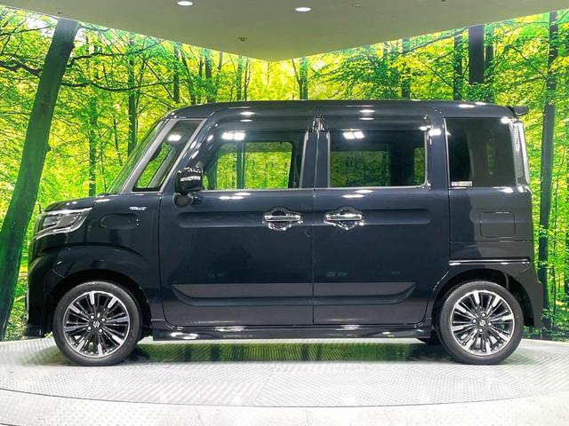 スペーシアカスタム ハイブリッドＸＳ　両側電動ドア　純正８型ナビ　衝突被害軽減システム　レーダークルーズ　禁煙車　シートヒーター　コーナーセンサー　スマートキー　ＬＥＤヘッド　ビルトインＥＴＣ　オートハイビーム　車線逸脱警報（46枚目）