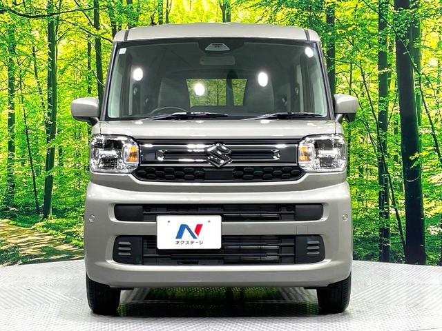 スペーシア ハイブリッドＸ　届出済未使用車　両側電動ドア　セーフティサポート　踏み間違い防止装置　シートヒーター　ＬＥＤヘッド　車線逸脱警報　オートハイビーム　アイドリングストップ　スマートキー　横滑り防止装置（14枚目）