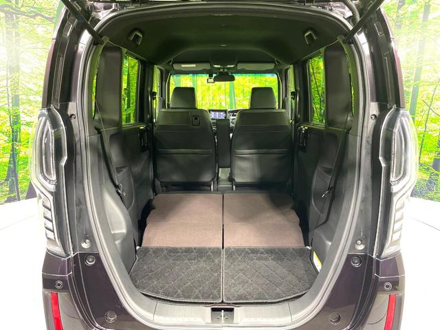 N-BOXカスタム G・Lターボホンダセンシング 禁煙車 両側電動スライド 衝突軽減 純正ナビ アダプティブクルーズ バックカメラ ETC ドラレコ フルセグ スマートキー シートヒーター ハーフレザーシート LEDヘッド/フォグ 革巻きステアリング(12枚目)