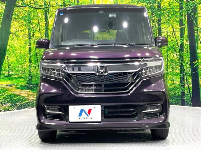 N-BOXカスタム G・Lターボホンダセンシング 禁煙車 両側電動スライド 衝突軽減 純正ナビ アダプティブクルーズ バックカメラ ETC ドラレコ フルセグ スマートキー シートヒーター ハーフレザーシート LEDヘッド/フォグ 革巻きステアリング(16枚目)