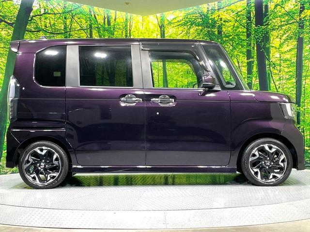 N-BOXカスタム G・Lターボホンダセンシング 禁煙車 両側電動スライド 衝突軽減 純正ナビ アダプティブクルーズ バックカメラ ETC ドラレコ フルセグ スマートキー シートヒーター ハーフレザーシート LEDヘッド/フォグ 革巻きステアリング(27枚目)