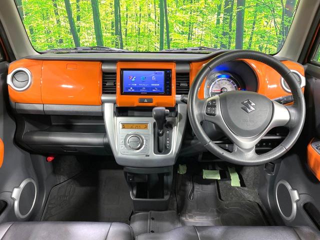 ハスラー Ｘ　純正ナビ　バックカメラ　禁煙車　衝突軽減装置　シートヒーター　ＨＩＤヘッド　ドラレコ　フルセグ　Ｂｌｕｅｔｏｏｔｈ再生　スマートキー　アイドリングストップ　純正革巻きハンドル　純正１５インチアルミ（2枚目）