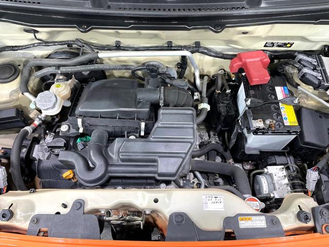 ハスラー Ｘ　純正ナビ　バックカメラ　禁煙車　衝突軽減装置　シートヒーター　ＨＩＤヘッド　ドラレコ　フルセグ　Ｂｌｕｅｔｏｏｔｈ再生　スマートキー　アイドリングストップ　純正革巻きハンドル　純正１５インチアルミ（18枚目）