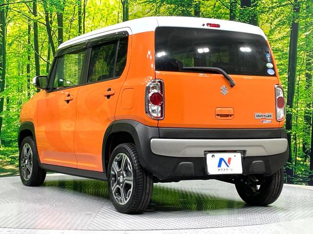 ハスラー Ｘ　純正ナビ　バックカメラ　禁煙車　衝突軽減装置　シートヒーター　ＨＩＤヘッド　ドラレコ　フルセグ　Ｂｌｕｅｔｏｏｔｈ再生　スマートキー　アイドリングストップ　純正革巻きハンドル　純正１５インチアルミ（27枚目）