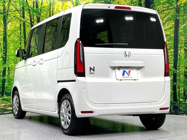 Ｎ－ＢＯＸ ベースグレード　禁煙車　パワースライドドア　ホンダセンシング　アダプティブクルーズ　踏み間違い防止装置　ＬＥＤヘッド　電動パーキングブレーキ　オーディオ　スマートキー　横滑り防止装置　盗難防止装置（27枚目）