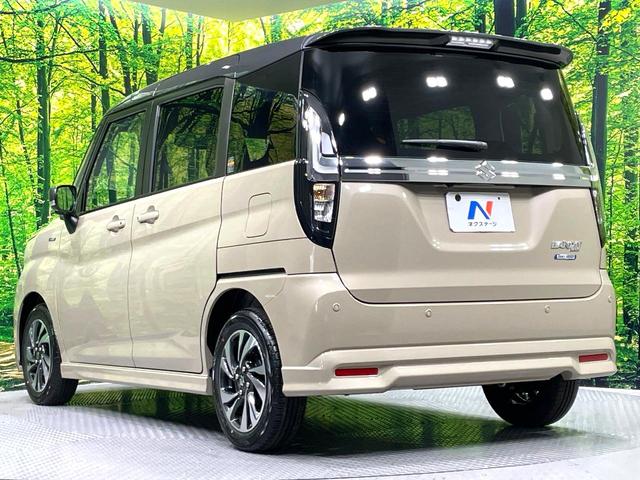 ソリオバンディット ハイブリッドＭＶ　登録済未使用車　純正９型ナビ　全周囲カメラ　両側電動ドア　セーフティサポート　アダプティブクルーズ　ブラインドスポットモニター　クリアランスソナー　ＬＥＤヘッド／フォグ　シートヒーター　フルセグ（27枚目）