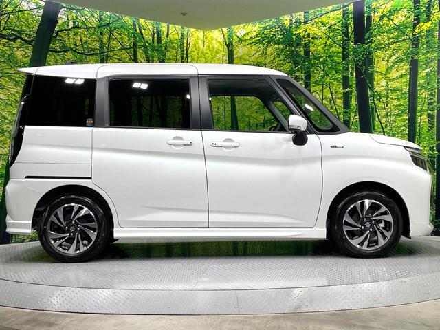 ソリオバンディット ハイブリッドＭＶ　登録済未使用車　純正９型ナビ　全周囲カメラ　両側電動ドア　衝突軽減装置　アダプティブクルーズ　ブラインドスポットモニター　ＬＥＤヘッド／フォグ　シートヒーター　コーナーセンサー　フルセグ（29枚目）