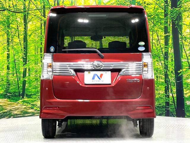 タント カスタムＸ　ＳＡＩＩ　禁煙車　ＳＤナビ　パワースライドドア　衝突軽減装置　踏み間違い防止装置　ＬＥＤヘッド　ＥＴＣ　オートエアコン　アイドリングストップ　スマートキー　純正１４インチアルミ　横滑り防止装置　盗難防止システム（17枚目）