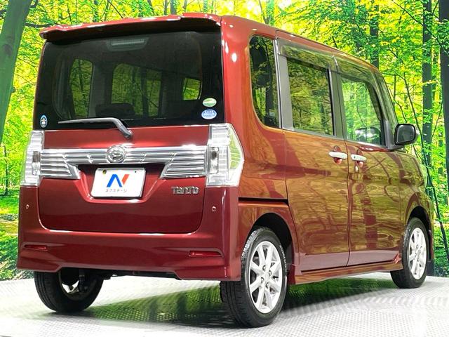 タント カスタムＸ　ＳＡＩＩ　禁煙車　ＳＤナビ　パワースライドドア　衝突軽減装置　踏み間違い防止装置　ＬＥＤヘッド　ＥＴＣ　オートエアコン　アイドリングストップ　スマートキー　純正１４インチアルミ　横滑り防止装置　盗難防止システム（25枚目）