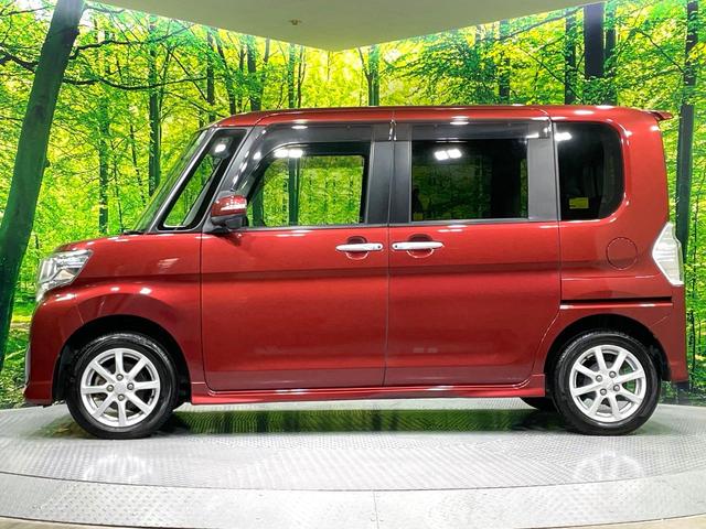 タント カスタムＸ　ＳＡＩＩ　禁煙車　ＳＤナビ　パワースライドドア　衝突軽減装置　踏み間違い防止装置　ＬＥＤヘッド　ＥＴＣ　オートエアコン　アイドリングストップ　スマートキー　純正１４インチアルミ　横滑り防止装置　盗難防止システム（29枚目）