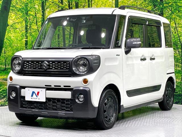 スペーシアギア ハイブリッドＸＺ　ＳＤナビ　バックカメラ　禁煙車　衝突軽減装置　両側電動ドア　スマートキー　踏み間違い防止装置　車線逸脱警報　ＬＥＤヘッド／フォグ　シートヒーター　ドラレコ　フルセグ　Ｂｌｕｅｔｏｏｔｈ再生　ＥＴＣ（24枚目）