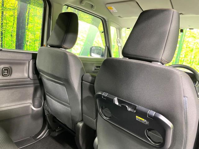 スペーシアギア ハイブリッドＸＺ　ＳＤナビ　バックカメラ　禁煙車　衝突軽減装置　両側電動ドア　スマートキー　踏み間違い防止装置　車線逸脱警報　ＬＥＤヘッド／フォグ　シートヒーター　ドラレコ　フルセグ　Ｂｌｕｅｔｏｏｔｈ再生　ＥＴＣ（34枚目）