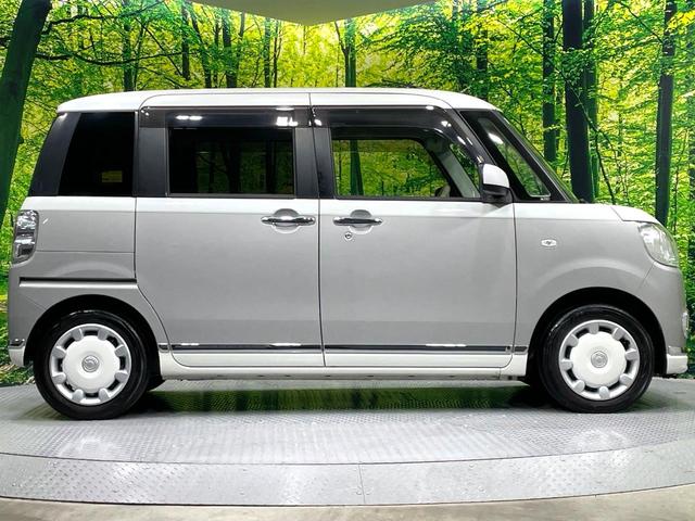 ムーヴキャンバス Ｘリミテッドメイクアップ　ＳＡＩＩＩ　両側電動ドア　スマートアシスト　踏み間違い防止装置　禁煙車　ＬＥＤヘッド　ＥＴＣ　スマートキー　オートライト／エアコン　アイドリングストップ　電動格納ミラー　車線逸脱警報　オートハイビーム（24枚目）