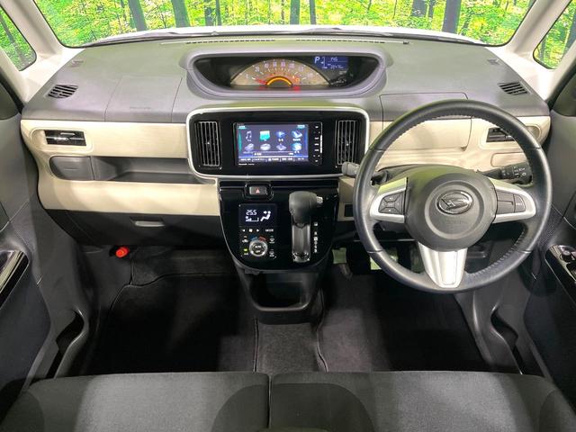 ムーヴキャンバス Ｘブラックアクセントリミテッド　ＳＡＩＩＩ　両側電動スライドドア　Ｐａｎａｓｏｎｉｃ製ナビ　全周囲カメラ　衝突被害軽減システム　禁煙車　ドラレコ　ＥＴＣ　フルセグＴＶ　Ｂｌｕｅｔｏｏｔｈ再生　ＬＥＤヘッド／フロントフォグ　スマートキー（2枚目）