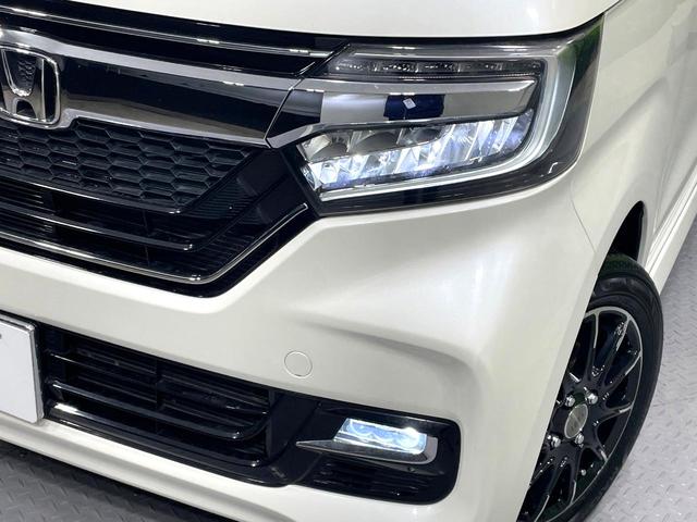 N-BOXカスタム G・Lターボホンダセンシング 純正ナビ バックカメラ 禁煙車 両側電動ドア ターボ ホンダセンシング アダプティブクルーズ LEDヘッド ハーフレザー 踏み間違い防止装置 Bluetooth再生 ETC スマートキー(14枚目)