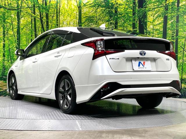 プリウス Ｓツーリングセレクション　ＡＬＰＩＮＥ９型ナビ　バックカメラ　禁煙車　衝突軽減装置　レーダークルーズ　シートヒーター　ＬＥＤヘッド　合皮シート　フルセグ　Ｂｌｕｅｔｏｏｔｈ再生　ＥＴＣ　スマートキー　純正１７インチアルミ（27枚目）