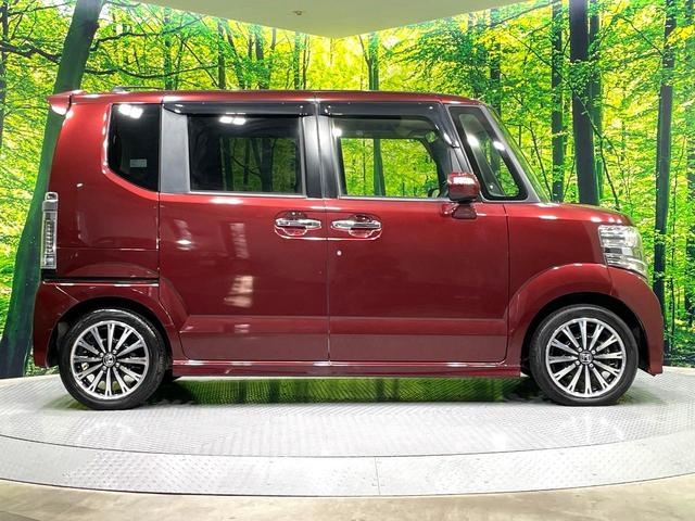 Ｎ－ＢＯＸカスタム Ｇ・ターボＬパッケージ　純正８型ナビ　バックカメラ　禁煙車　両側電動ドア　クルコン　スマートキー　ＨＩＤヘッド　ハーフレザー　フルセグ　Ｂｌｕｅｔｏｏｔｈ再生　ＥＴＣ　純正１５インチアルミ　オートライト／エアコン（49枚目）