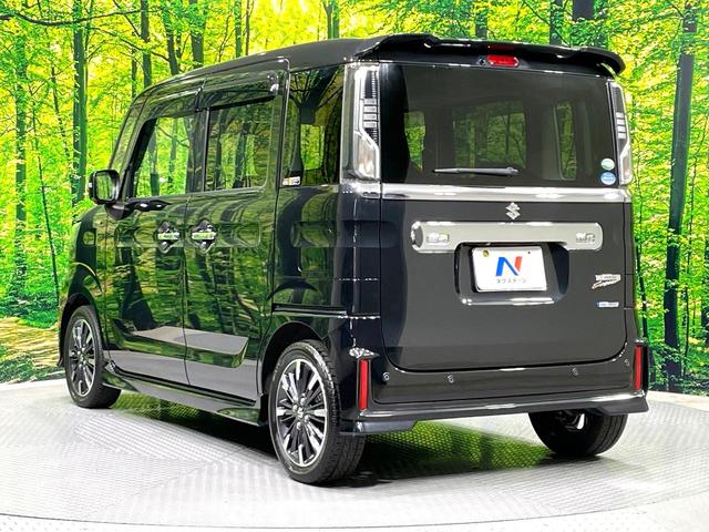 スペーシアカスタム ハイブリッドＸＳ　両側電動ドア　純正ＳＤナビ　全周囲カメラ　衝突被害軽減システム　禁煙車　ハーフレザーシート　シートヒーター　コーナーセンサー　スマートキー　ＬＥＤヘッド　ＥＴＣ　純正１５インチアルミ（26枚目）