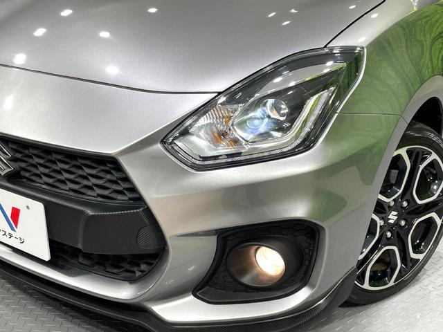 スイフトスポーツ ベースグレード 禁煙車 ディスプレイオーディオ シートヒーター クルーズコントロール ドラレコ Bluetooth再生 ETC スマートキー 横滑り防止装置 純正17インチアルミ オートライト/エアコン(14枚目)