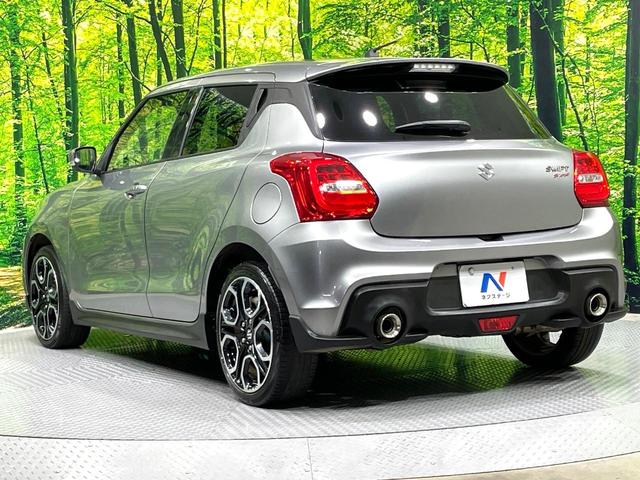 スイフトスポーツ ベースグレード 禁煙車 ディスプレイオーディオ シートヒーター クルーズコントロール ドラレコ Bluetooth再生 ETC スマートキー 横滑り防止装置 純正17インチアルミ オートライト/エアコン(25枚目)