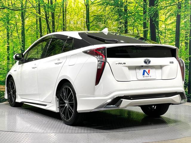 プリウス Ｓ　純正９型ナビ　バックカメラ　禁煙車　スマートキー　ＬＥＤヘッド／フォグ　ドラレコ　フルセグ　Ｂｌｕｅｔｏｏｔｈ再生　ＥＴＣ　エアロ　革巻きステアリング　オートライト／エアコン　盗難防止装置（25枚目）
