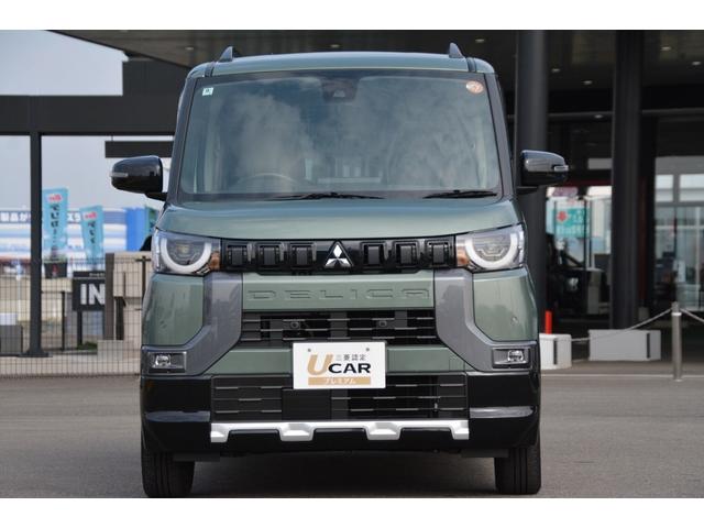 デリカミニ Ｔ　プレミアム　衝突軽減装置　ターボエンジン　オートハイビーム　ＬＫＡ　寒冷地　パワステ　フルタイム４ＷＤ　エアバッグ　ＥＳＣ　サイドカメラ　インテリキー　キーフリー　アルミホイール　ルーフレール　シートヒータ（2枚目）