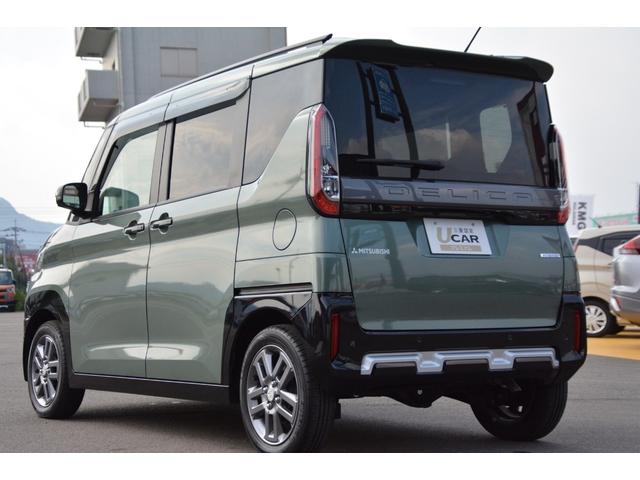 デリカミニ Ｔ　プレミアム　衝突軽減装置　ターボエンジン　オートハイビーム　ＬＫＡ　寒冷地　パワステ　フルタイム４ＷＤ　エアバッグ　ＥＳＣ　サイドカメラ　インテリキー　キーフリー　アルミホイール　ルーフレール　シートヒータ（9枚目）