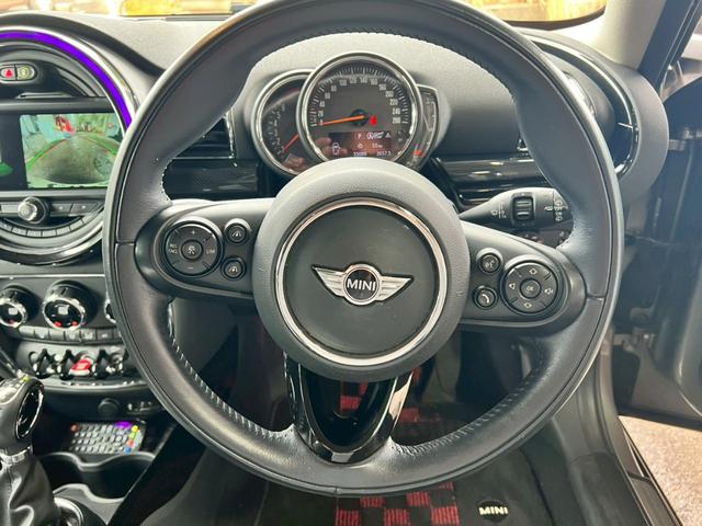 ＭＩＮＩ クーパー　クラブマン　１７インチアルミ　バックカメラ　地デジ（10枚目）
