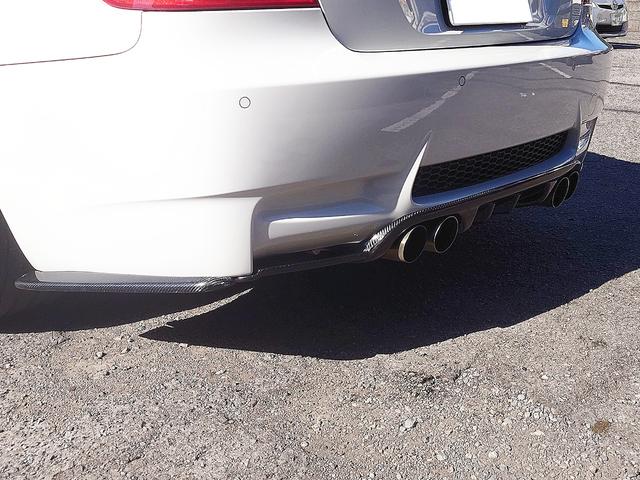 Ｍ３ Ｍ３クーペ　車高調　新品アドバンレーシング１９インチ　ＧｒｕｐｐｅＭカーボンラムエアシステム　可変バルブ付ワンオフマフラー　カーボンパーツ　アンドロイドオーディオ　オレンジカラーキャリパー（24枚目）