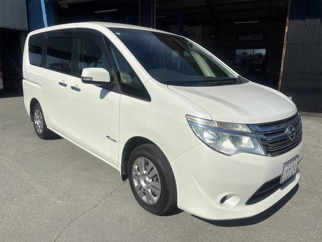 セレナ 20X S-ハイブリッド ETC バックカメラ ナビ TV オートクルーズコントロール レーンアシスト 衝突被害軽減システム 両側スライド・片側電動 オートライト スマートキー アイドリングストップ 電動格納ミラー 3列シート(13枚目)