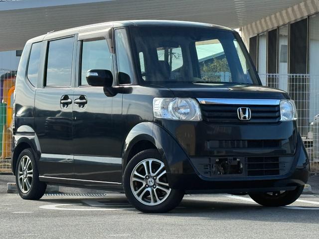 Ｎ－ＢＯＸ Ｇ　ＳＳパッケージ　両側電動スライドドア　衝突軽減　ナビ　バックカメラ　ＴＶ　Ｂｌｕｅｔｏｏｔｈ　ＣＤ／ＤＶＤ　純正１４インチアルミホイール　　スマートキー　ステアリングスイッチ　ＥＴＣ　ＡＡＣ　ＥＣＯＮ　ハロゲン（4枚目）