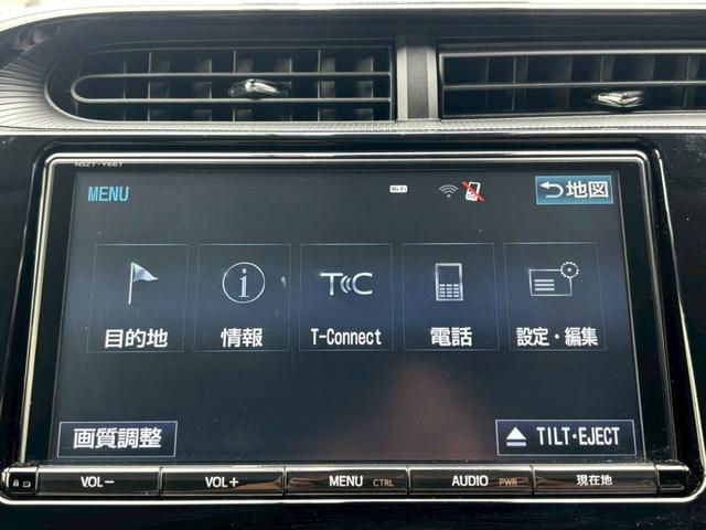 アクア 　純正９インチナビ／Ｂｌｕｅｔｏｏｔｈ／フルセグＴＶ／バックモニター／トヨタセーフティセンス／レーンキープ／ＥＴＣ／スマートキー／プッシュスタート／オートハイビーム／ステアリングリモコン（15枚目）
