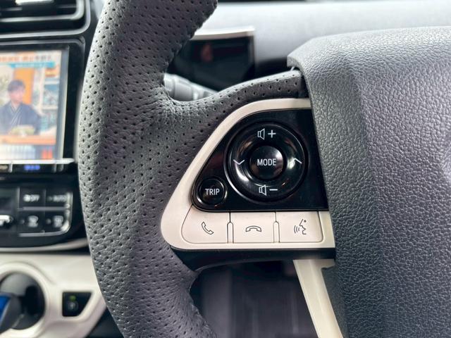 プリウス Ｓツーリングセレクション　純正９インチナビ／Ｂｌｕｅｔｏｏｔｈ／フルセグＴＶ／バックモニター／純正１７インチＡＷ／革巻きハンドル／ＥＴＣ／禁煙車（17枚目）