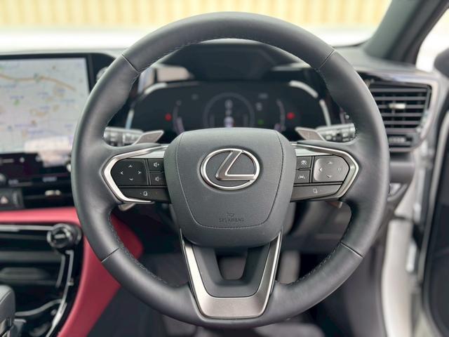 ＮＸ ＮＸ３５０ｈ　純正１４インチデカナビ／パノラミックビューモニター／赤レザーシート／プリクラッシュセーフティ／１オーナー／クリアランスソナー／ヘッドアップディスプレイ／ブラインドスポットモニター／（17枚目）