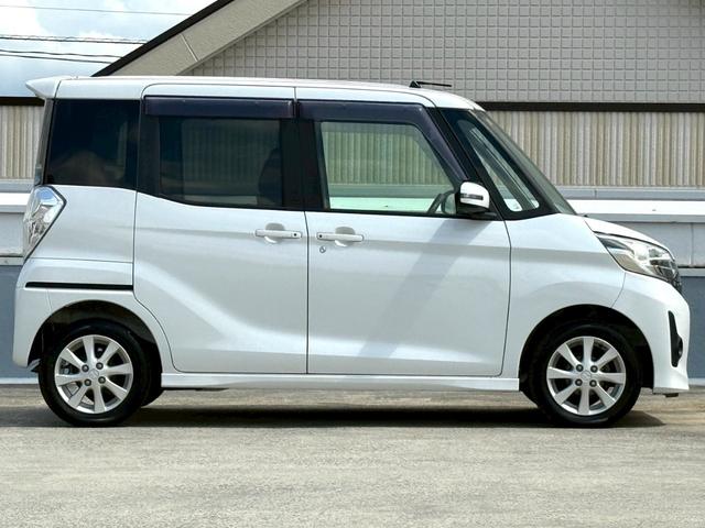 ｅＫスペースカスタム カスタムＧ　ＳＤナビ／Ｂｌｕｅｔｏｏｔｈ／フルセグＴＶ／両側電動スライドドア／アイドリングストップ／革巻ステア／タッチパネル式オートエアコン／ＨＩＤヘッドライト／純正１４インチＡＷ（2枚目）
