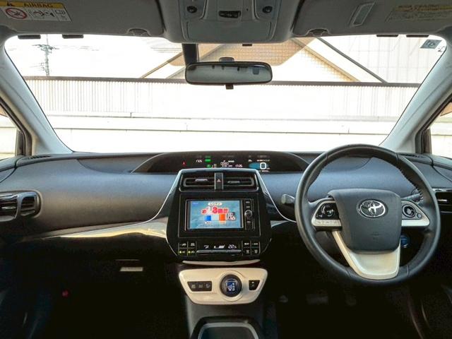 プリウス Ｓ　ＭＯＤＥＬＬＩＳＴＡ（モデリスタ）フルエアロ／ＬＥＤヘッドライト／純正ナビ／Ｂｌｕｅｔｏｏｔｈ／フルセグＴＶ／バックモニター／ＷｅｄｓＳｐｏｒｔ（ウェッズスポーツ）１７インチＡＷ（5枚目）