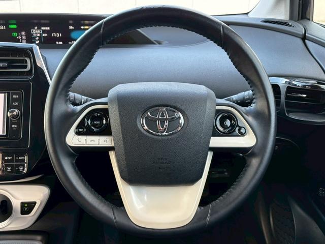プリウス Ｓ　ＭＯＤＥＬＬＩＳＴＡ（モデリスタ）フルエアロ／ＬＥＤヘッドライト／純正ナビ／Ｂｌｕｅｔｏｏｔｈ／フルセグＴＶ／バックモニター／ＷｅｄｓＳｐｏｒｔ（ウェッズスポーツ）１７インチＡＷ（16枚目）