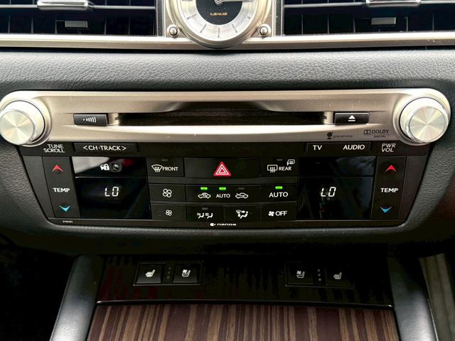 ＧＳ ＧＳ２５０　Ｉパッケージ　メーカーナビ／Ｂｌｕｅｔｏｏｔｈ／フルセグＴＶ／バックモニター／ドラレコ／クリアランスソナー／黒革シート／パワーシート／ベンチレーション機能／純正１７インチＡＷ（19枚目）