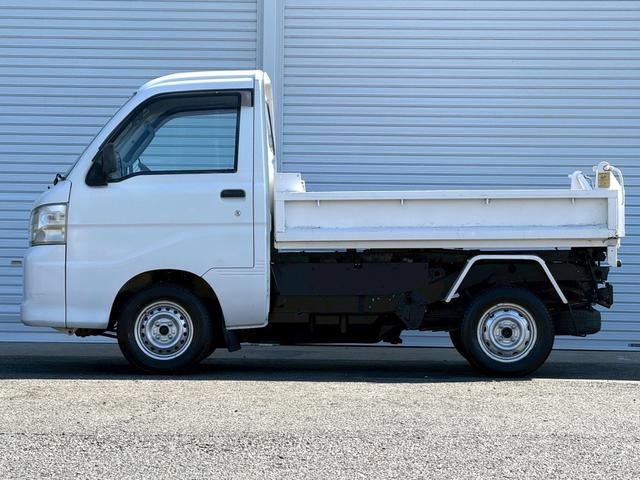 ハイゼットトラック ダンプ 5速MT/パートタイムWD/電動モーター式ダンプ/3方開/パワステ(4枚目)