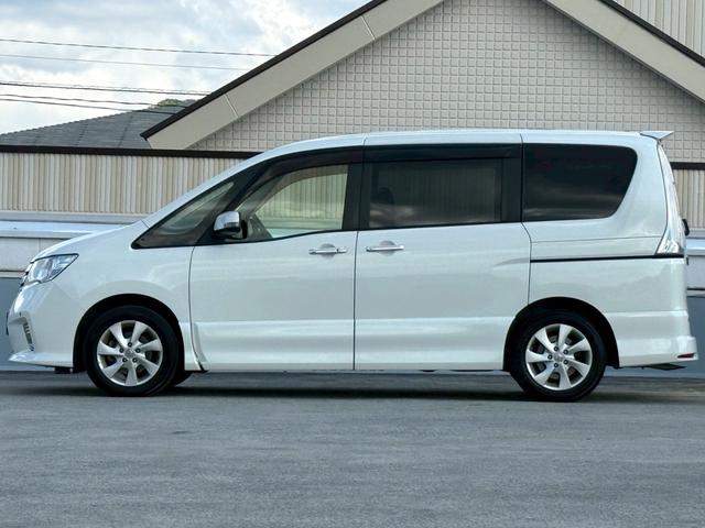 セレナ ハイウェイスター Vセレクション ALPINE7インチナビ/Bluetooth/フルセグTV/ALPINE10.1インチフリップダウンモニター/両側電動スライド/クルーズコントロール/純正15インチAW(3枚目)