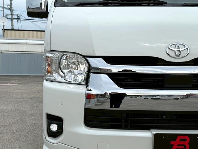 ハイエースワゴン グランドキャビン ALPINE11インチナビ/Bluetooth/フルセグTV/パノラミックビューモニター/デジタルミラー/電動スライド/トヨタセーフティセンス/CRIMSON(クリムソン) BARBERO17インチ(36枚目)