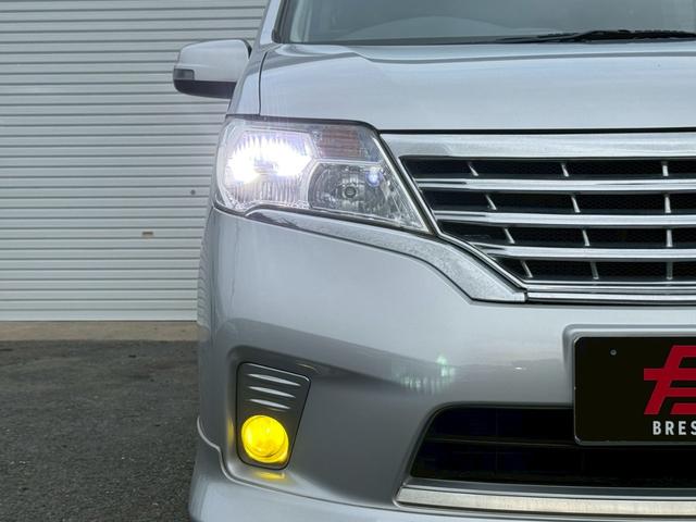 セレナ ハイウェイスター S-ハイブリッド エアロモード 純正ナビ/Bluetooth/フルセグTV/バックモニター/両側電動スライド/RAYS18インチアルミ/クルーズコントロール/アイドリングストップ/ETC/HIDヘッドライト/ロールサンシェード(31枚目)