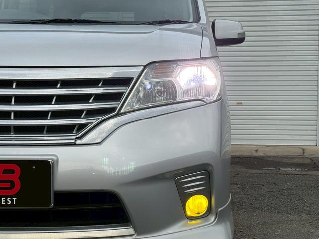 セレナ ハイウェイスター S-ハイブリッド エアロモード 純正ナビ/Bluetooth/フルセグTV/バックモニター/両側電動スライド/RAYS18インチアルミ/クルーズコントロール/アイドリングストップ/ETC/HIDヘッドライト/ロールサンシェード(32枚目)