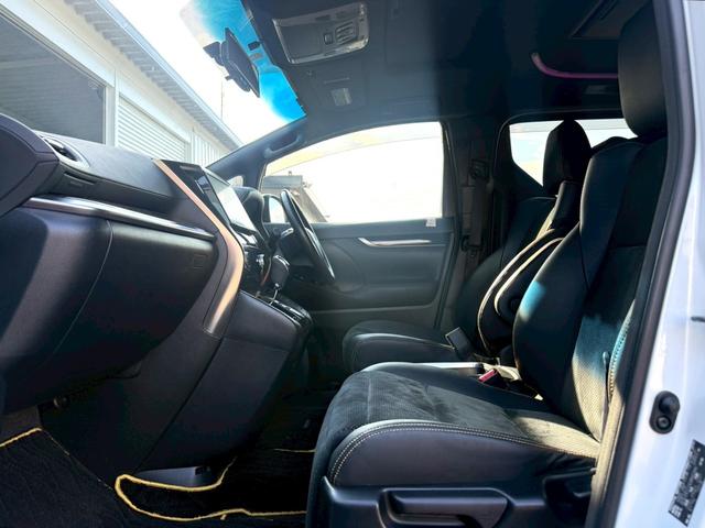 ヴェルファイア 2.5Z Aエディション ゴールデンアイズ MODELLISTA/サンルーフ/純正10インチデカナビ/純正12.1インチフリップダウンモニター/両側電動スライド/社外20インチアルミ/パワーリアハッチ/半革シート/クルーズコントロール/ETC(7枚目)