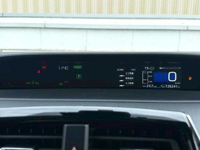 プリウス Ａツーリングセレクション　純正９インチナビ／Ｂｌｕｅｔｏｏｔｈ／フルセグＴＶ／バックモニター／ヘッドアップディスプレイ／ブラインドスポットモニター／純正１８インチアルミ（11枚目）