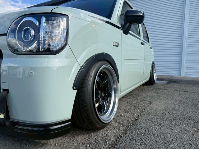 ミラトコット G SAIII Bestex(ベステックス)車高調/WORK(ワークアルミ)/MOMOステアリング/レザー調シートカバー/パイオニアツイーター/SDナビ/Bluetooth/フルセグTV/パノラマ/シートヒーター(36枚目)