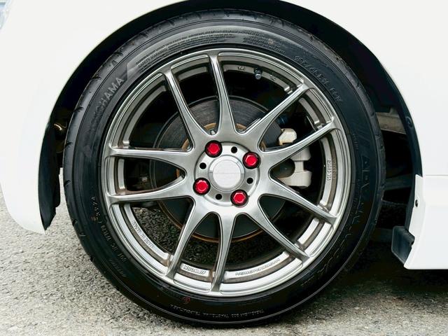 S660 α 無限フルエアロ/リアスポイラー/BLITZ(ブリッツ)車高調/WORK EMOTION(ワークエモーション)15インチアルミ/赤無限シートカバー/sense-brand(センスブランド)4本出マフラー(28枚目)