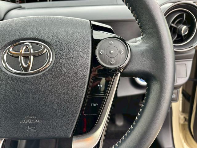 アクア クロスオーバー 純正ナビ/Bluetooth/フルセグTV/バックモニター/革巻ステアリング/ステアリングリモコン/純正16インチアルミ/ユーザー買取車/禁煙車/取説&保証書&スペアキー(18枚目)